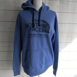 The North Face Men’s Hoodie Sweatshirt Berkley California USA BLUE HOODED SZ M
